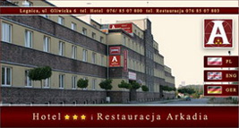 Hotel i Restauracja Arkadia w Legnicy.